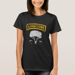 82nd 101st militärparatrooper Veteran Airborne D T Shirt