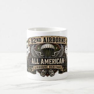 82nd Airborne All American Keramikkopp OEH Kaffemugg