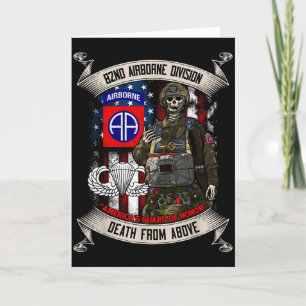 82nd Airborne Di Fallskärmsjägare Fort Bragg Falls Kort