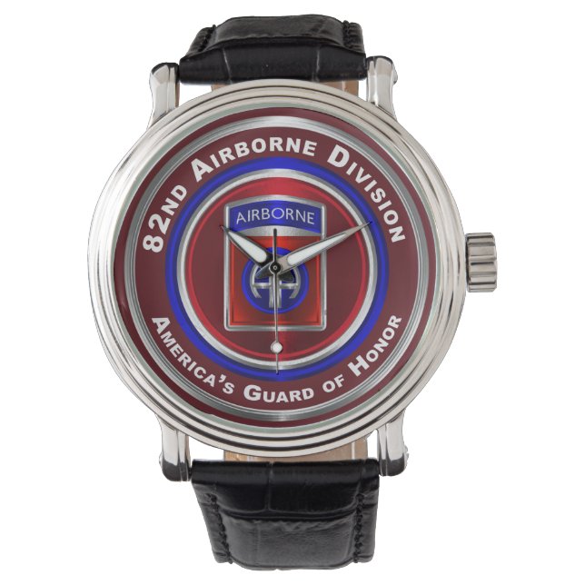 82nd Airborne Division Amerikas hedersgarde  Armbandsur (Framsida)
