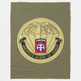 82nd Airborne Division – Amerikas hedersgarde Fleecefilt