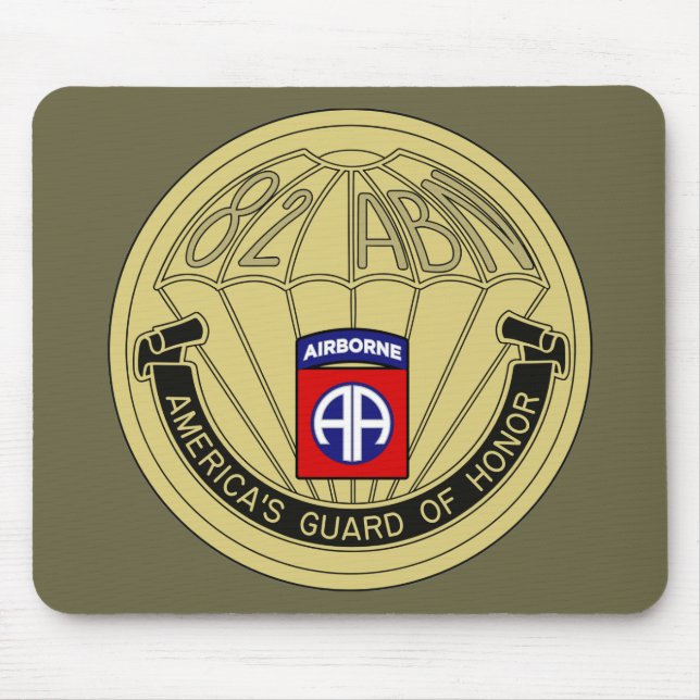 82nd Airborne Division – Amerikas hedersgarde Musmatta (Framsidan)