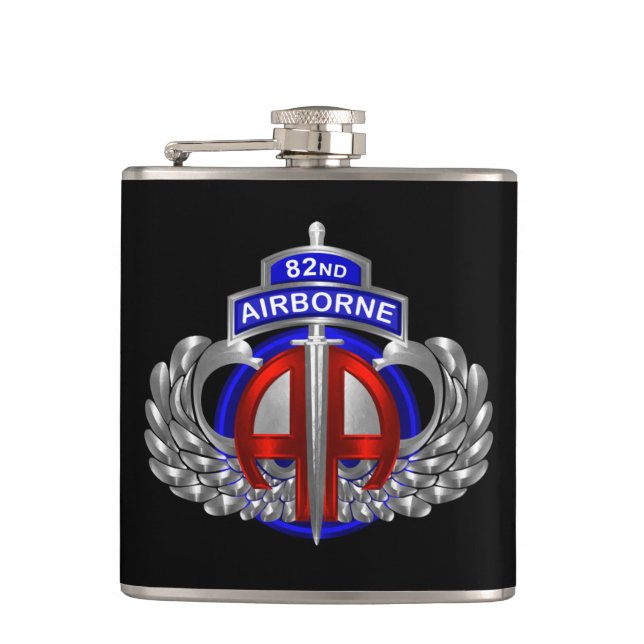 82nd Airborne Division “Dagger” Svart Fickplunta (Framsidan)