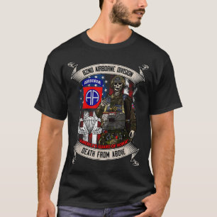 82nd Airborne Division Fallskärmsjägare Fort Bragg T Shirt