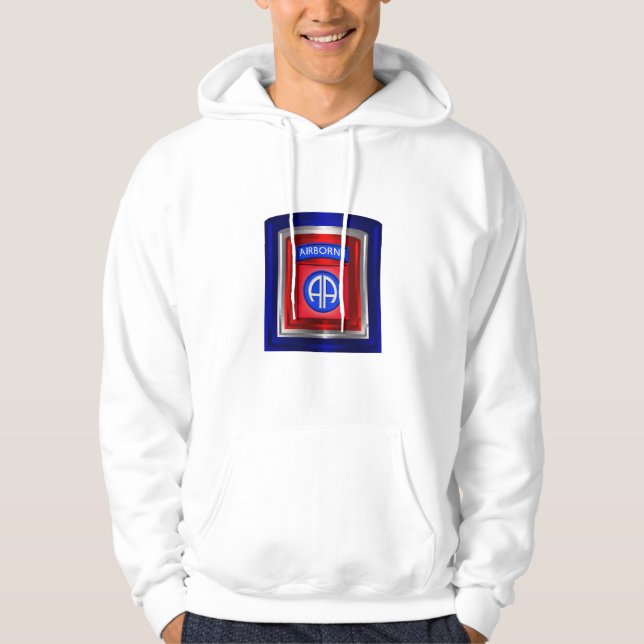82nd Airborne Division  Hoodie (Framsida)