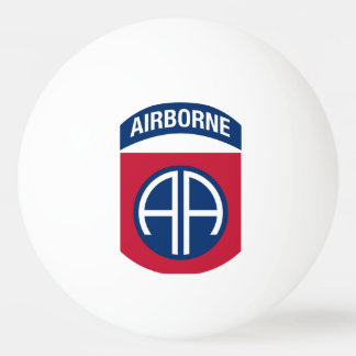 82nd Airborne Division Insignia Militärveteran Pingisboll