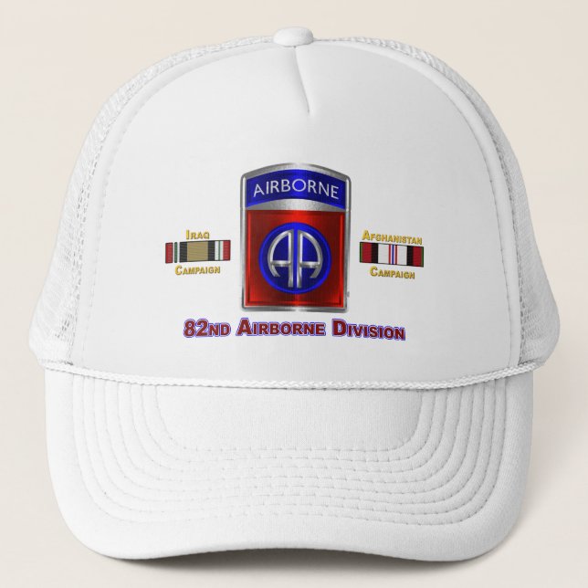 82nd Airborne Division Irak & Afghanistan Veteran Keps (Framsida)