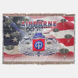 82nd Airborne Division - Lägre pris Filt