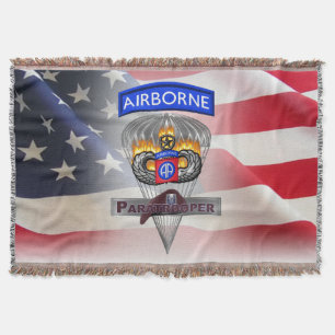 82nd Airborne Division - Lägre pris Filt