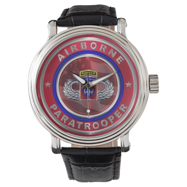 82nd Airborne Division Luftburna Ranger Armbandsur (Framsida)