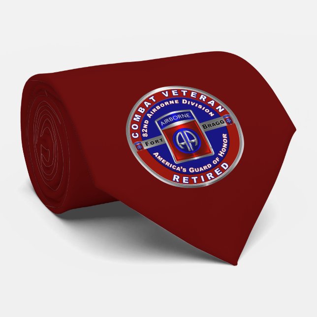 82nd Airborne Division PENSIONERAD Slips (Rullad)