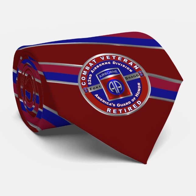 82nd Airborne Division  Slipsklöver Slips (Rullad)