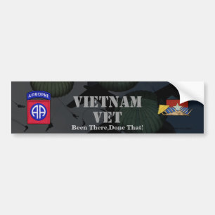 82nd för vietnam för luftburen uppdelning bildek bildekal
