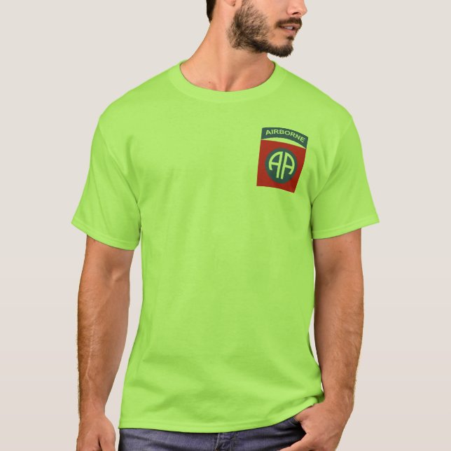 82nd Luftburen Motto T-shirt (Framsida)