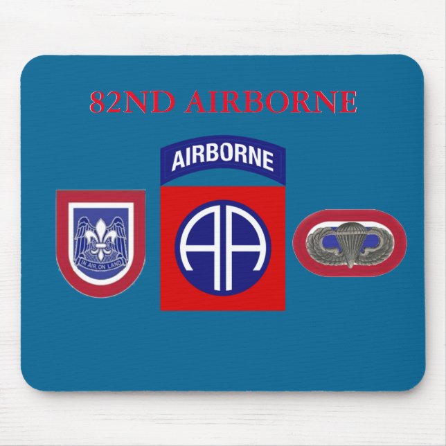 82ND LUFTBUREN MOUSEPAD MUSMATTA (Framsidan)