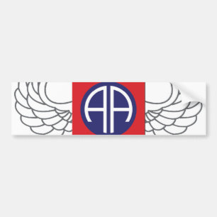 82nd Luftburen uppdelning "all amerikan " Bildekal