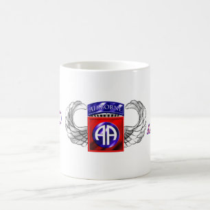 82nd Luftburen uppdelning all amerikan Kaffemugg