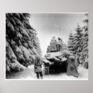 82nd Luftburet i Belgien Poster