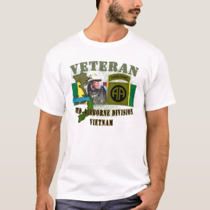 82nd Luftburna Div-Vietnam (w/CIB) T-shirt