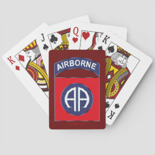 82nd Luftburna leka kort Casinokort