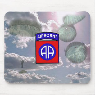 82nd Mousepad för luftburen uppdelning Musmatta