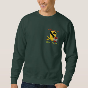 82ND TRÖJA för KAVALLERI för FÄLTARTILLERI 1ST Sweatshirt