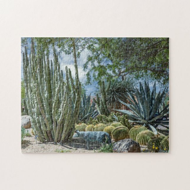 8393-Desert Cactus Garden Pussel (Horisontell)