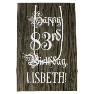 83:e födelsedagen: Finare, Faux Wood look + Custom