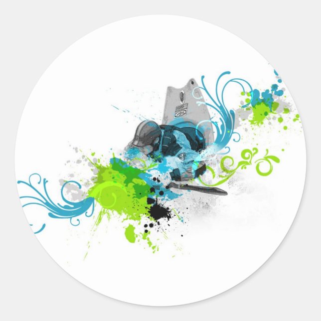 83. Urbankajak 2 Runt Klistermärke (Framsida)