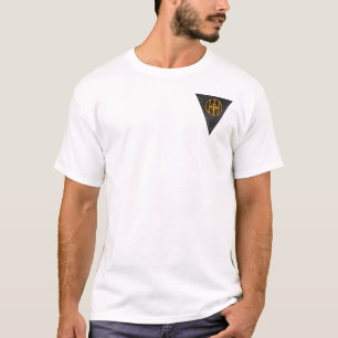 83rd Armén reserverar befaller (stoppa i fickan) T-shirt