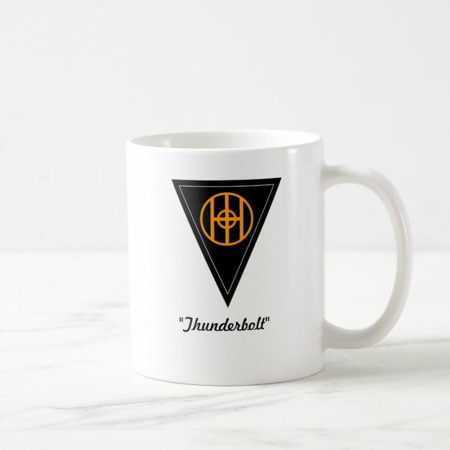 83rd Uppdelningsmugg Kaffemugg (Höger)