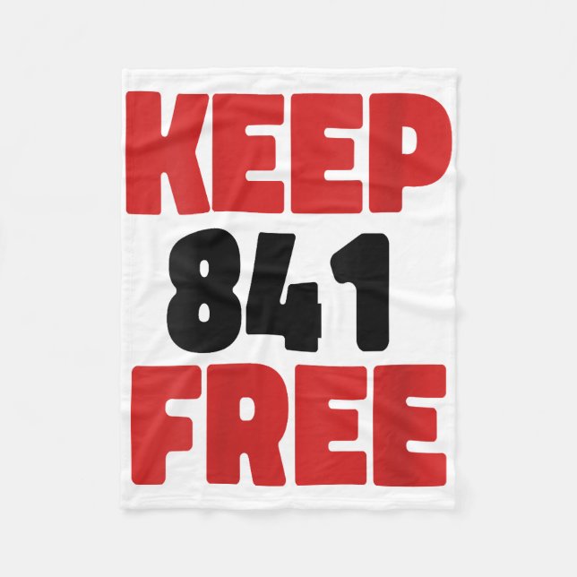 841 Surfing Otter 841Behålla 841 Free California O Fleecefilt (Framsidan)