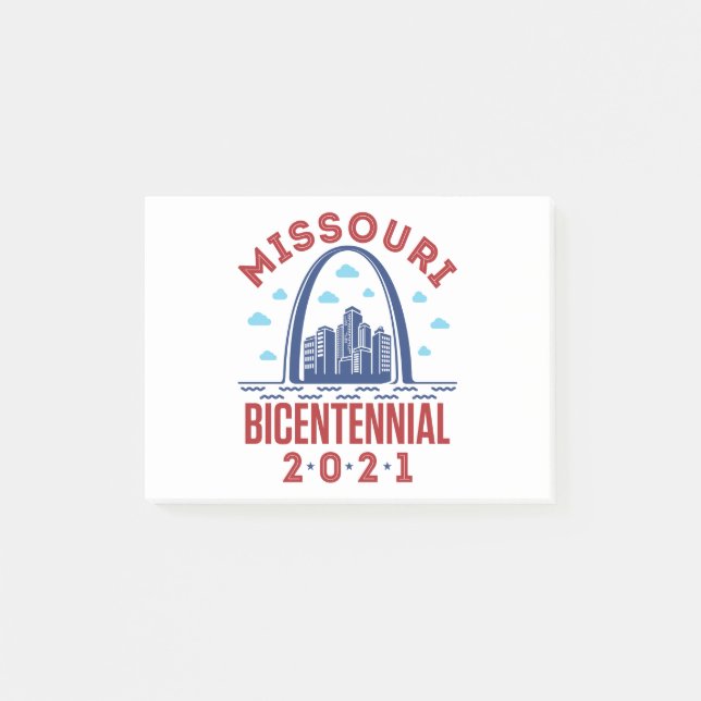 845701_Missouri Bicentennial 2021_LightShirt_10012 Post-it Block (Framsida)