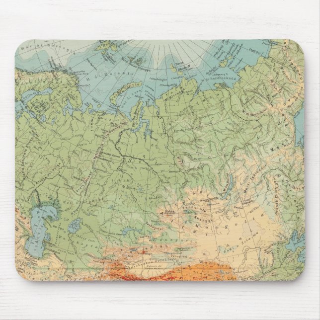 8485 Asien fysiskt Musmatta (Framsidan)