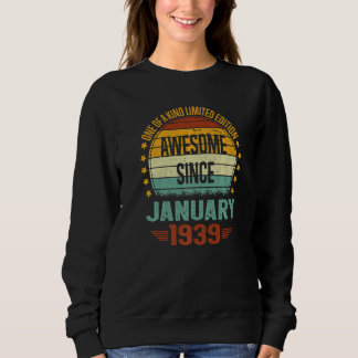84 år gammal Fantastisk sedan januari 1939 84:e fö T Shirt