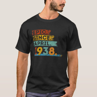 84:e födelsedagen för 84 år sedan april 1993 t shirt