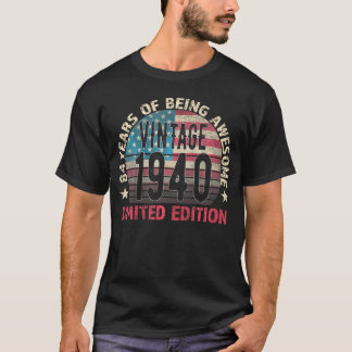 84:e födelsedagen Manar, född 1940, 84 år gammal T Shirt