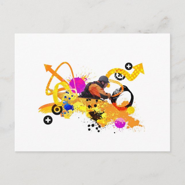 84 Urban kayak 3 Vykort (Framsida)