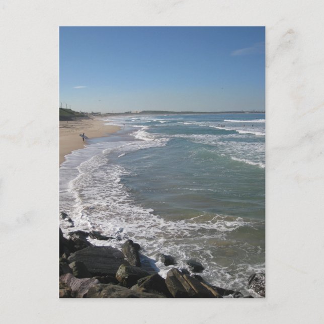 #8521 vykort från stranden (Framsida)