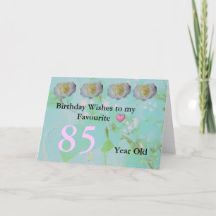85-årsdag kort