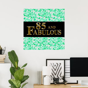 85-årsdag poster