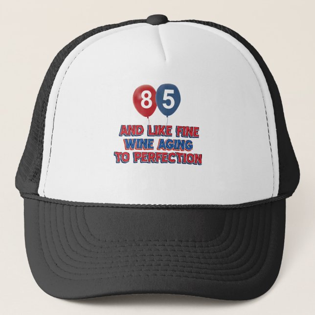 85. årsfödelsedagdesigner truckerkeps (Framsida)