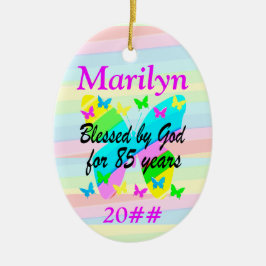 85:E BIRTHDAY BLESSINGS PERSONLIG ORNAMENT