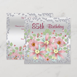 85:e Blommigtens Visning och diamanter Inbjudningar