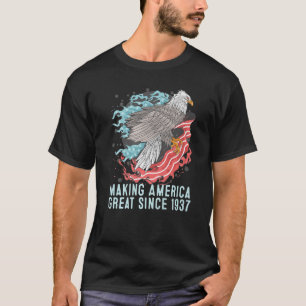85:e födelsedagen Skapar Amerika Underbart sedan 1 T Shirt