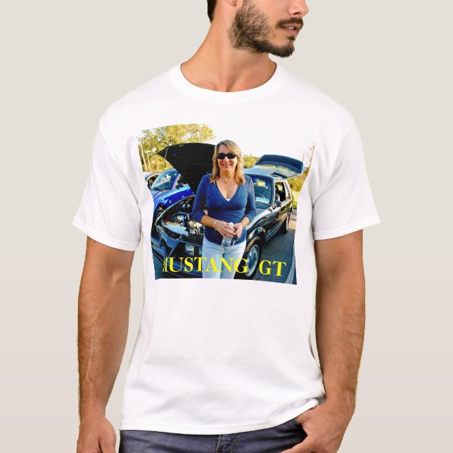 85 Mustang GT Tee Shirt (Framsida)