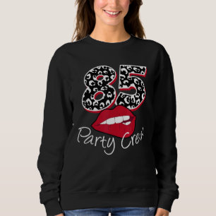 85 Party Crew Drinking Beer 85:e födelsedagsgruppe T Shirt