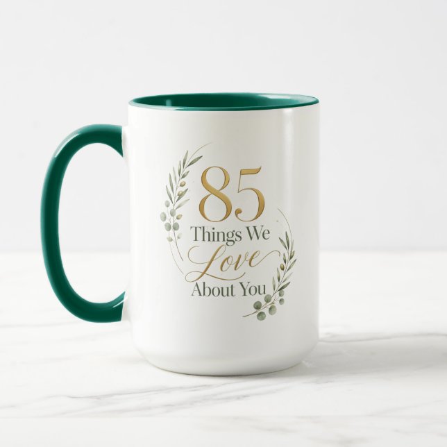 85 saker vi älskar med mamma mugg (Vänster)