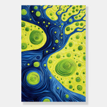 861 Abstrakt, levande Meets-subtil