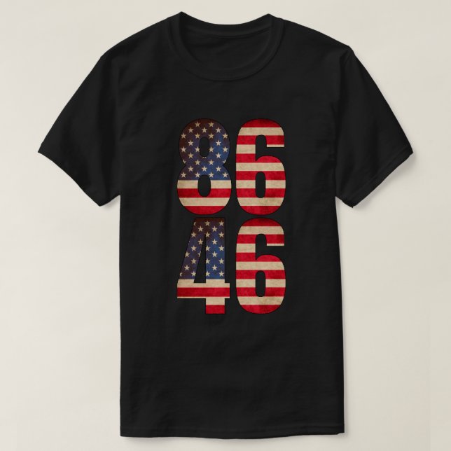 8646 Amerika T Shirt (Design framsida)